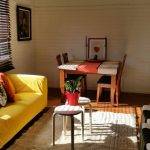 The Library Loft in Maylands has a combined living and dining room