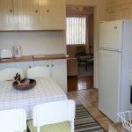 Dine in the kitchen at Monet's Retro self contained flat close to Perth