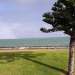 Cottesloe beach rainbow after the storm