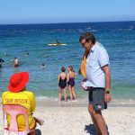 North Cott Beach and the Cottesloe Mile swim race