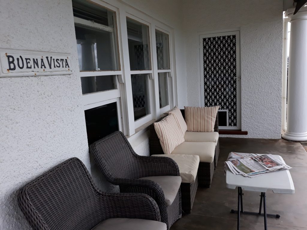 Front porch at Buena Vista by the Sea Victor Harbor