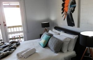 Suffolk street Villa master bedroom