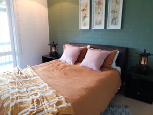 Suffolk Villa master bedroom detail