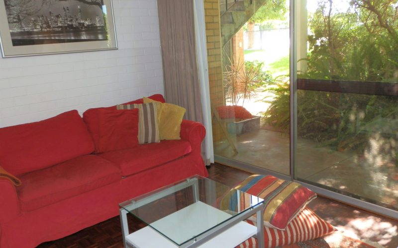 A sofa bed for extra guests at Four on Whately