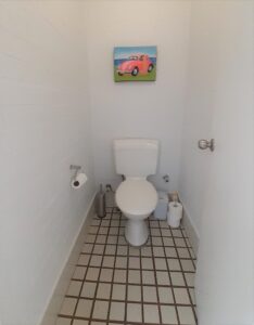 Separate toilet in Suffolk street villa
